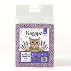 SAGAPO Żwirek tofu dla kota zbrylający Lawenda 2,5 kg
