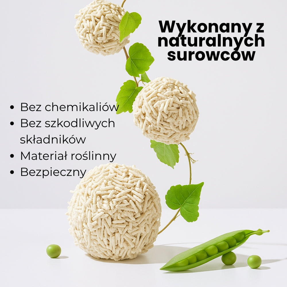 żwirek tofu dla kota naturalny Sagapo 2,5 kg
