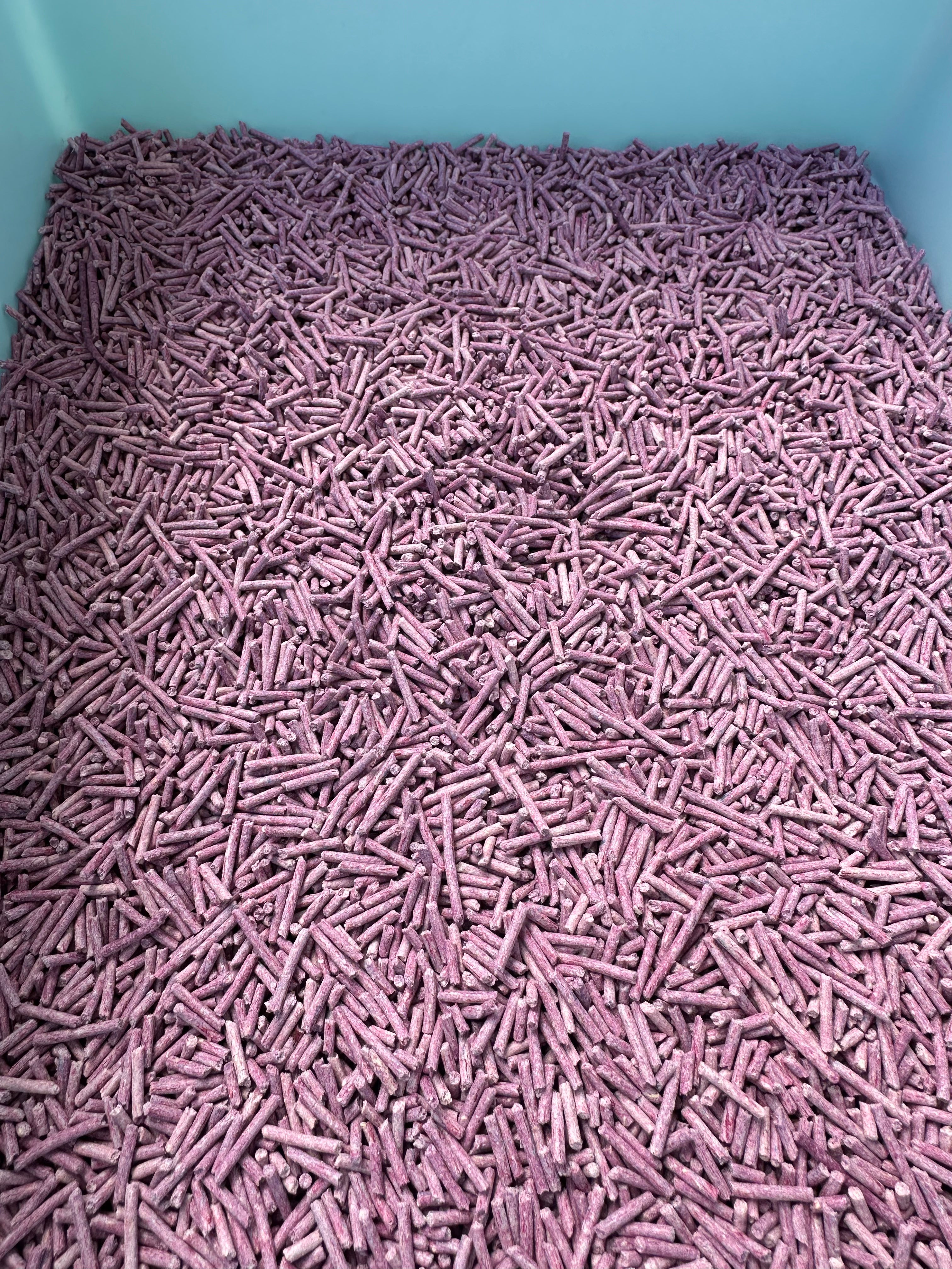 SAGAPO Żwirek tofu dla kota zbrylający Lawenda 2,5 kg