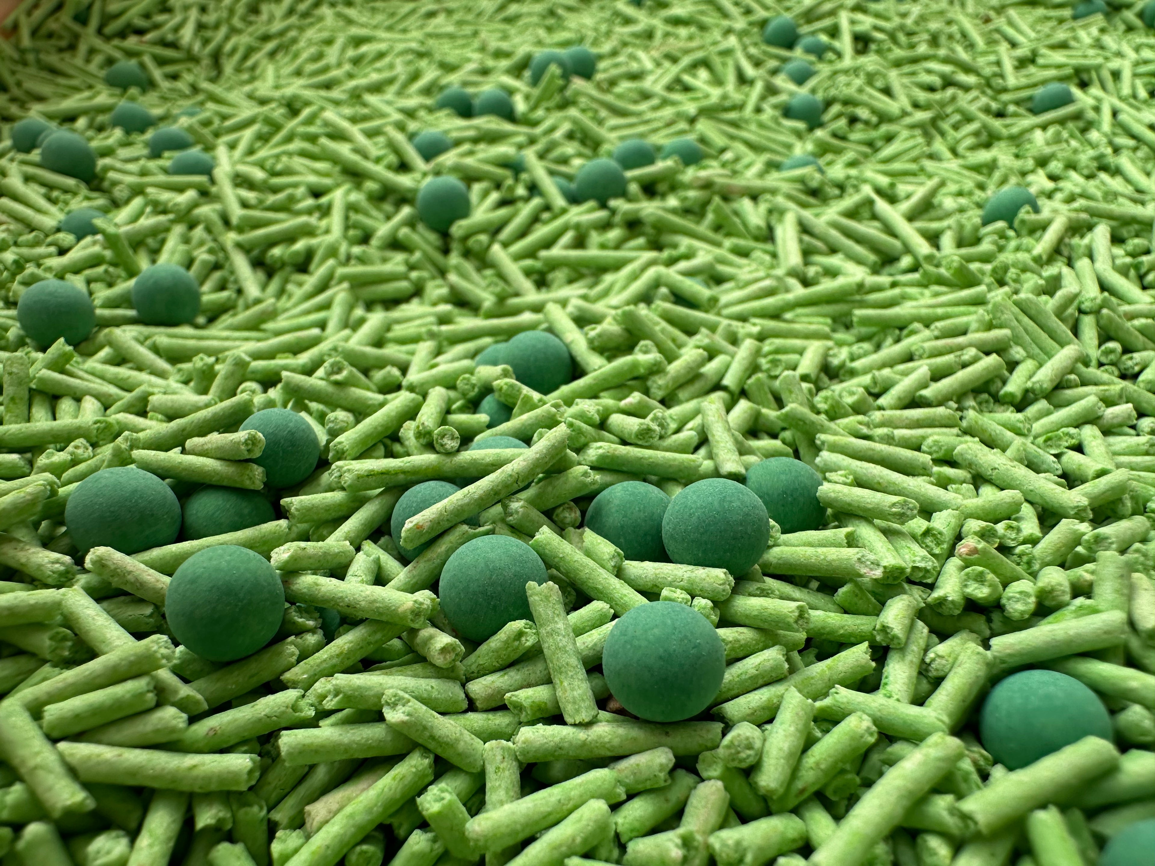 SAGAPO Żwirek tofu dla kota zbrylający zielona herbata 2,5 kg