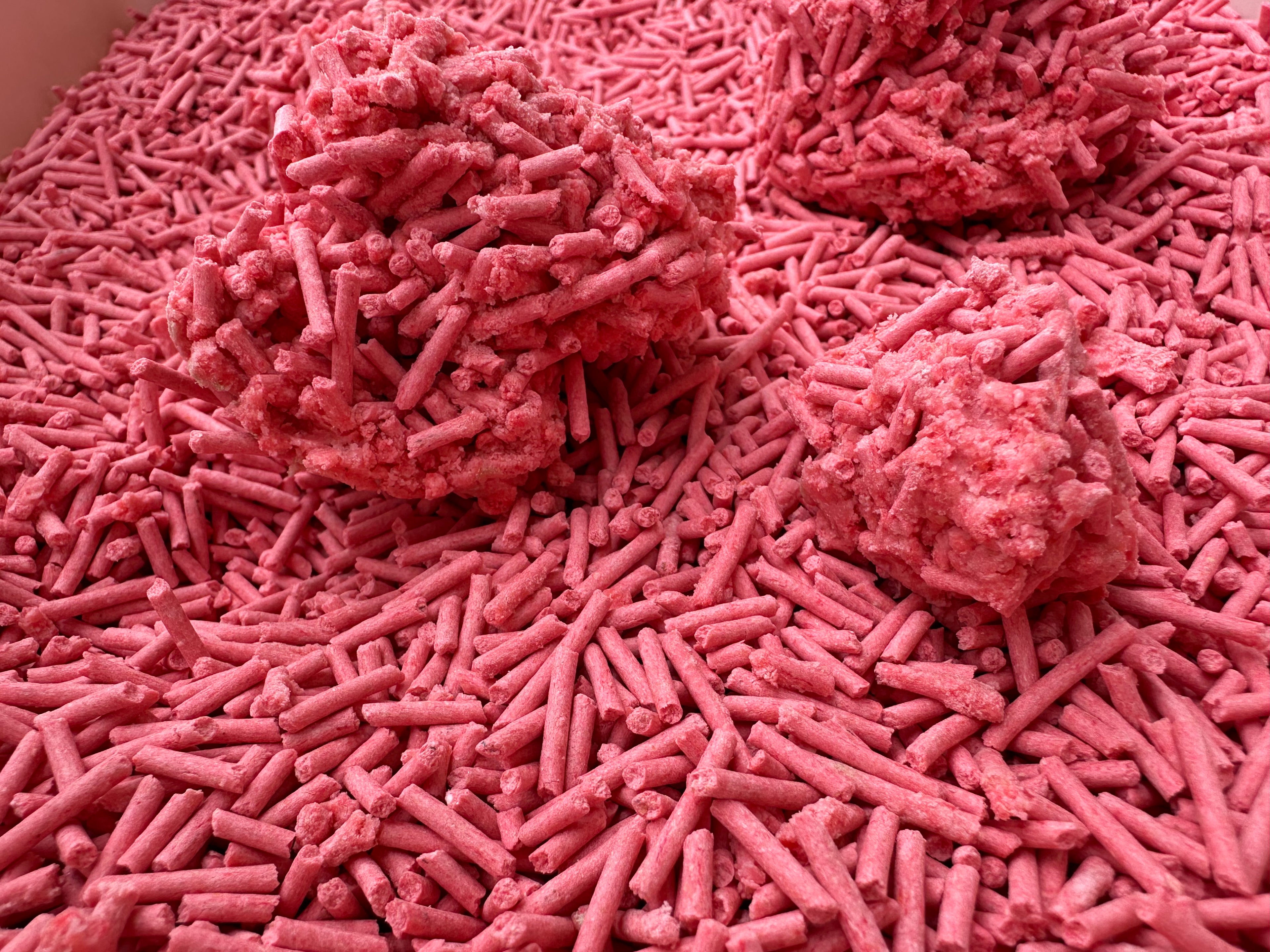 SAGAPO Żwirek tofu dla kota zbrylający brzoskwinia 2,5 kg