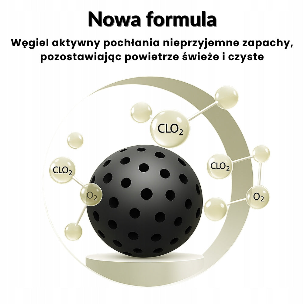 Sagapo neutralizator zapachów do kuwety dla kota Cytryna
