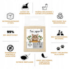 żwirek tofu dla kota – naturalny, Sagapo 2,5kg