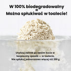 żwirek tofu dla kota naturalny Sagapo 2,5 kg
